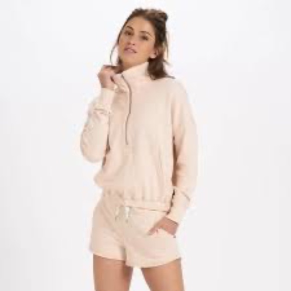 Vuori Sunnyside Half Zip Sweatshirt in Alabaster M - Picture 1 of 8